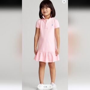 Polo by Ralph Lauren Light Pink Kids Polo Dress